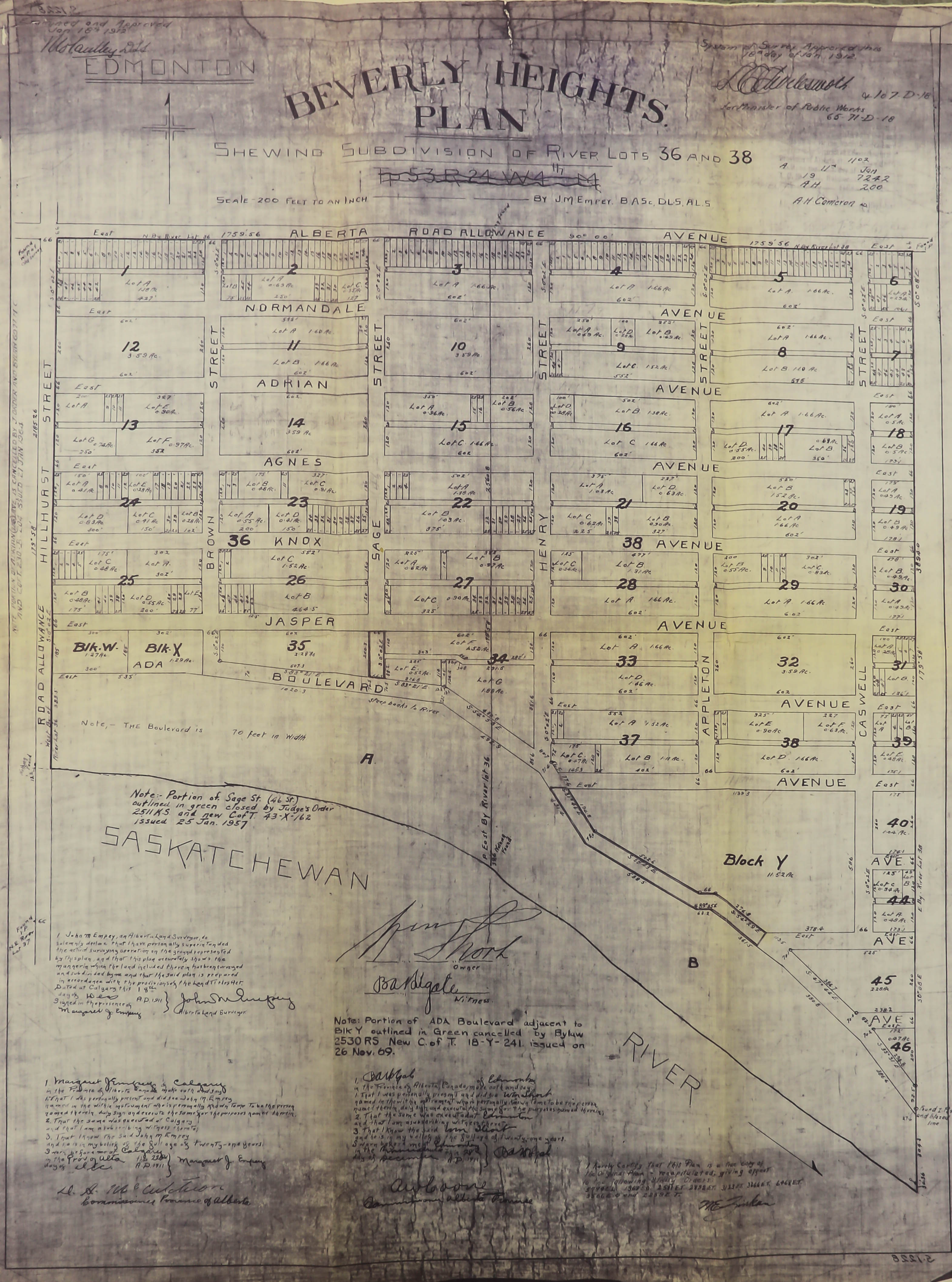 beverly plan map