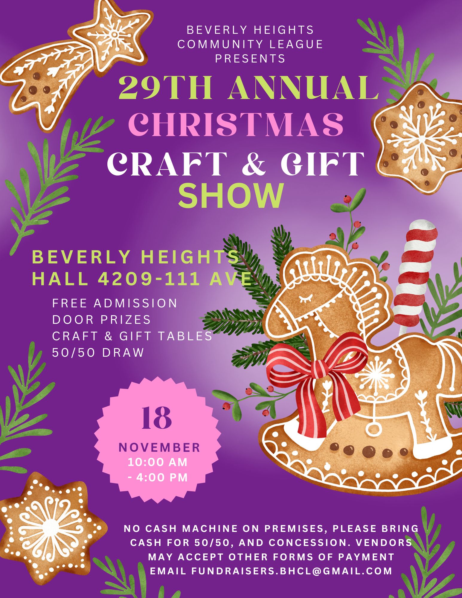 29th Craft Show Final Poster