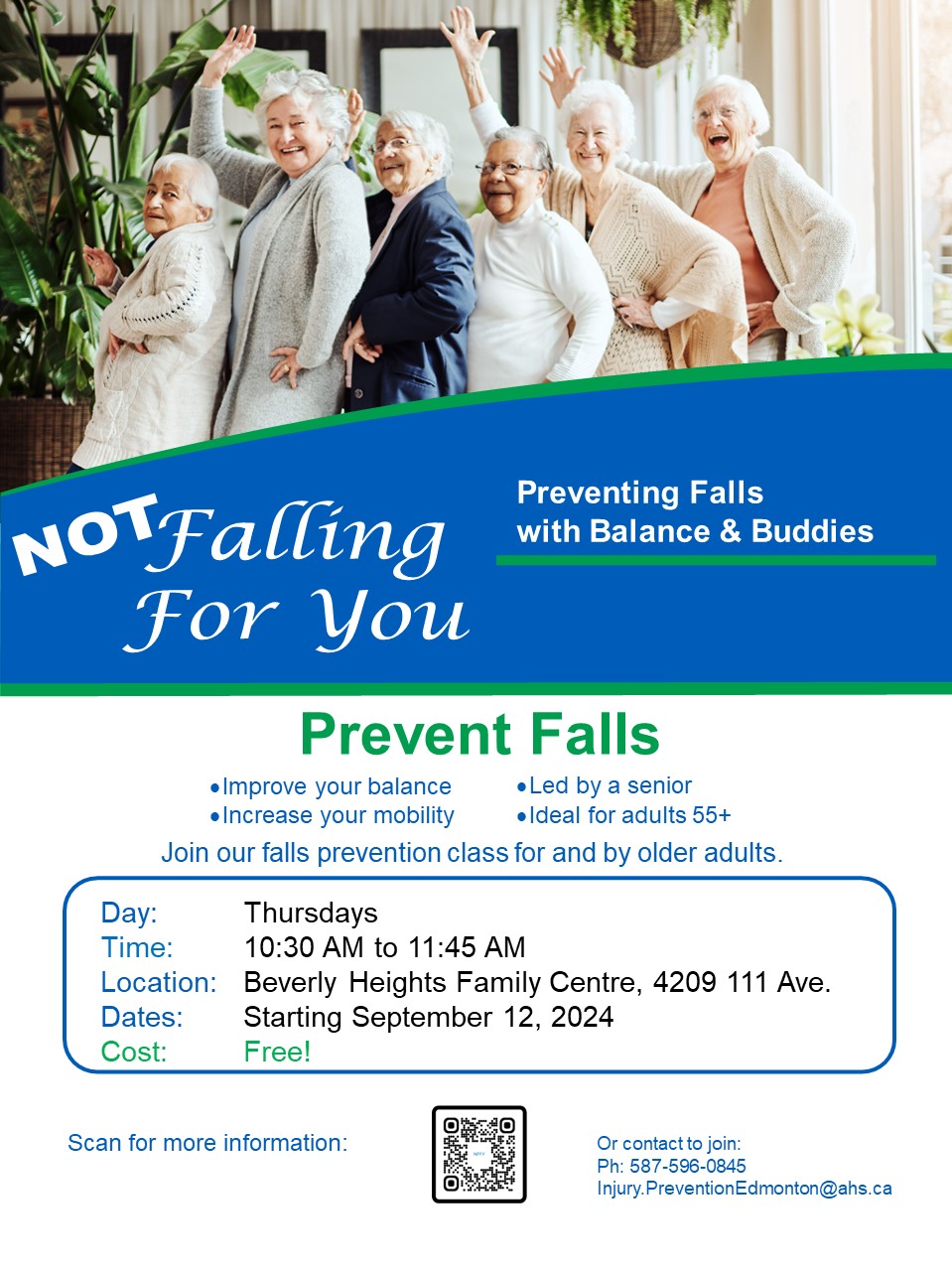 NFFY Beverly Active Seniors Association Poster - 0924