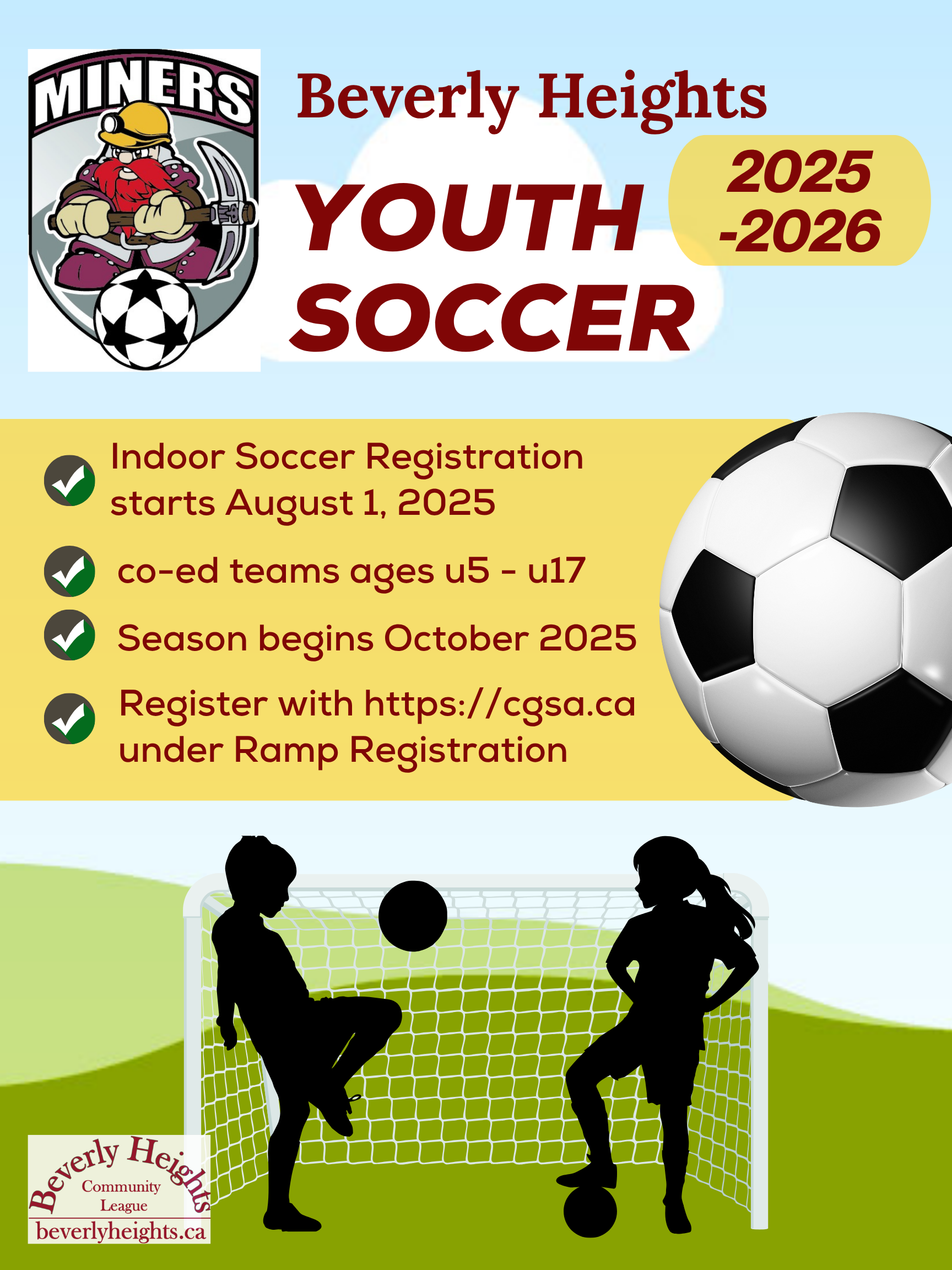 2025 Miners Soccer Poster (UD)