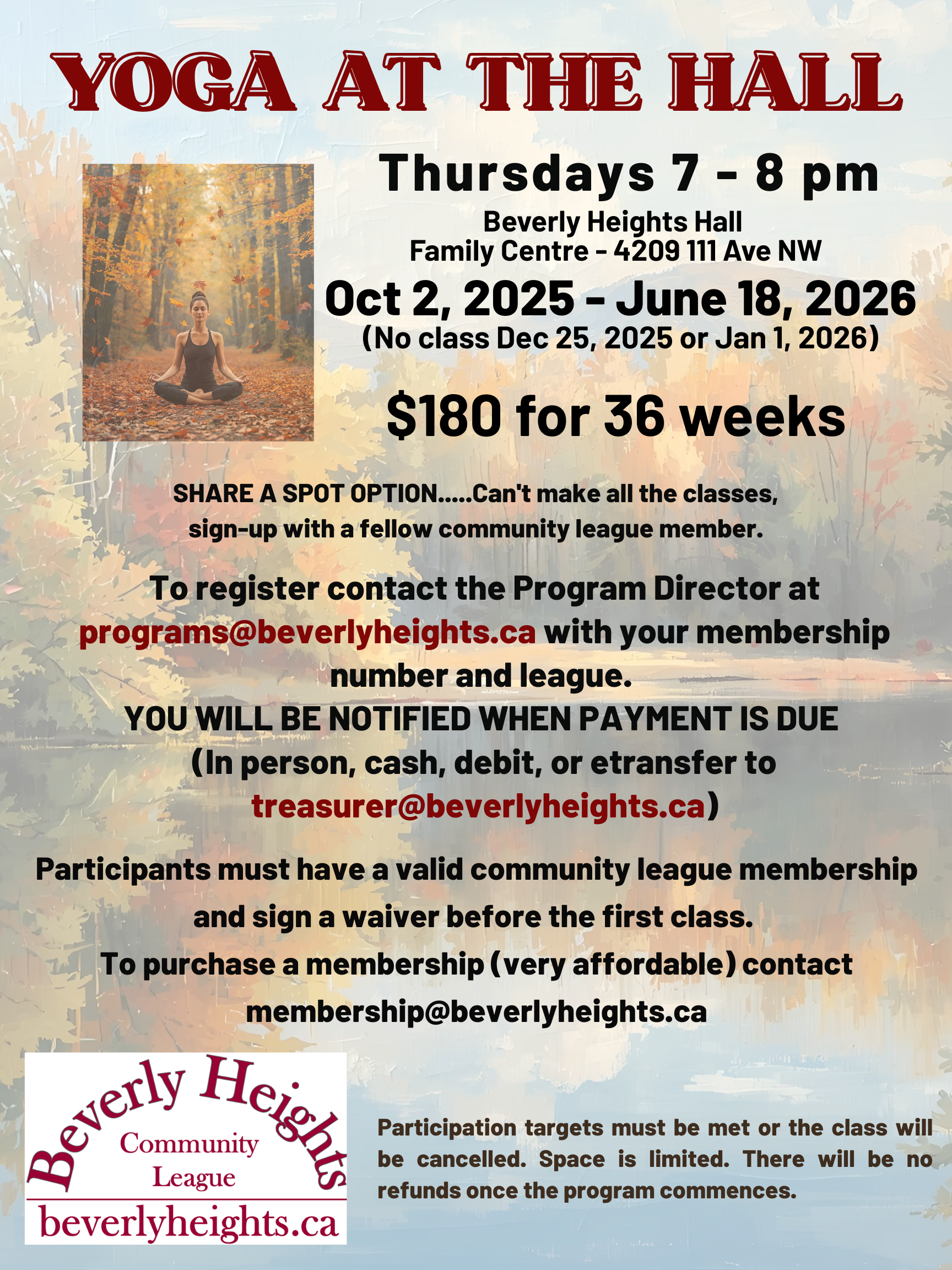 YOGA 2025 Thurs