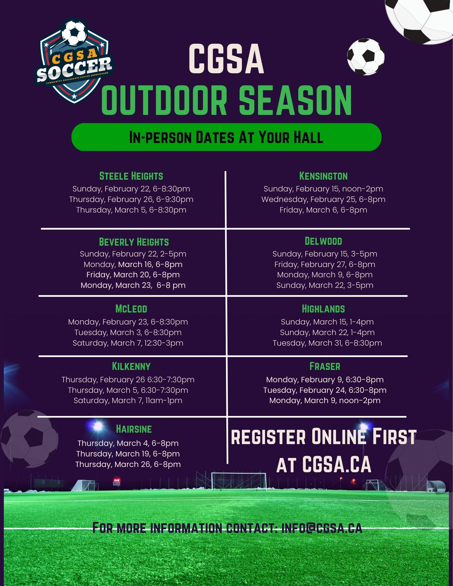 2026 CGSA OD registration