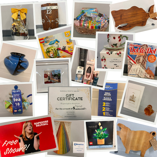 Pride auction collage