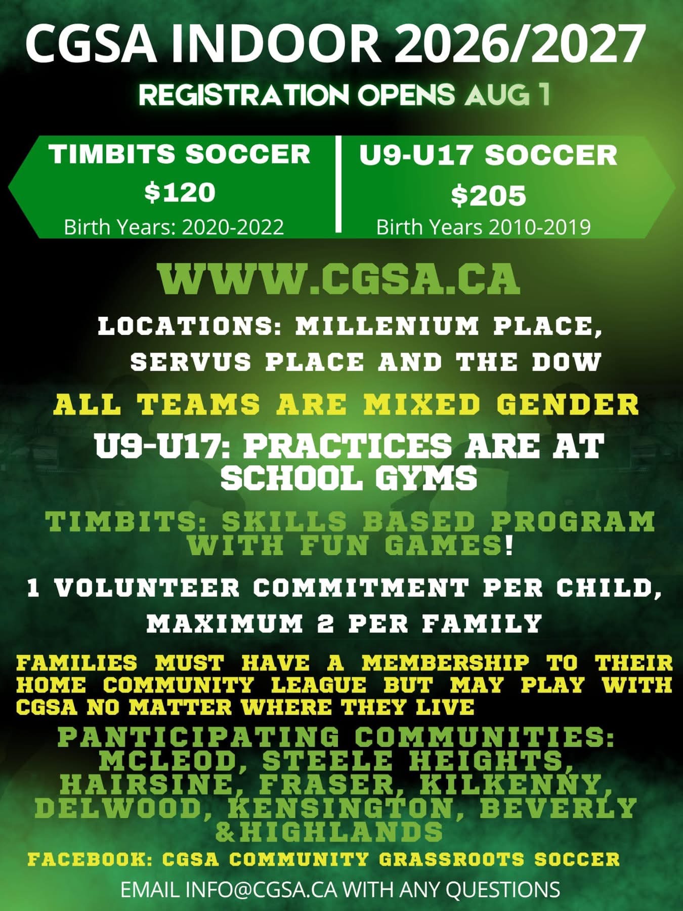 2026 Indoor Soccer