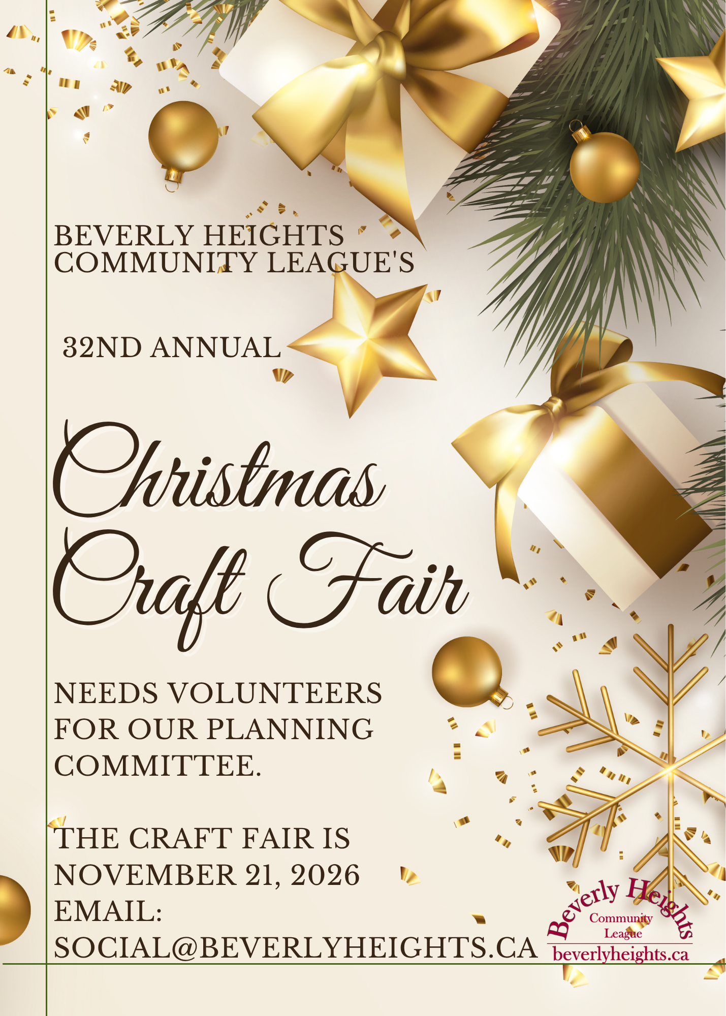 Craft Fair Volunteers