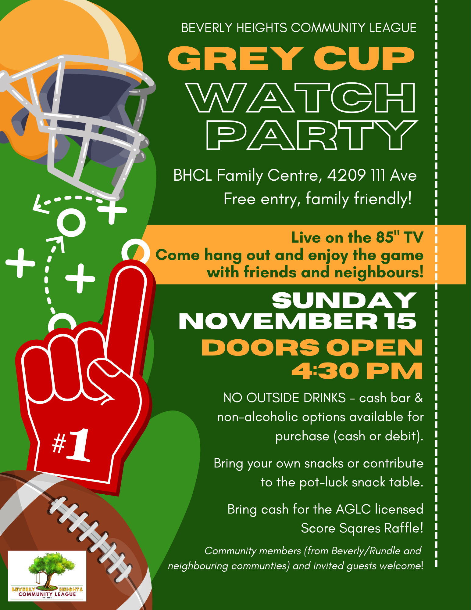 GreyCup2026 Watch Party Flyer